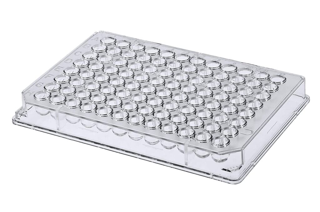96 well plate template