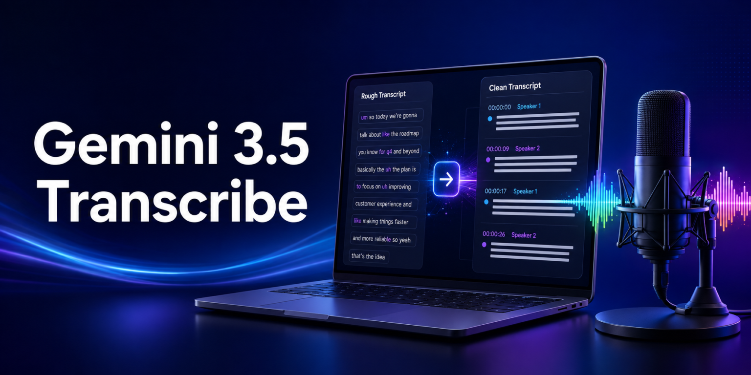 How to Use Gemini 3.5 Transcribe: A Step-by-Step Guide How to use Gemini 3.5 Transcribe for converting speech into clean text